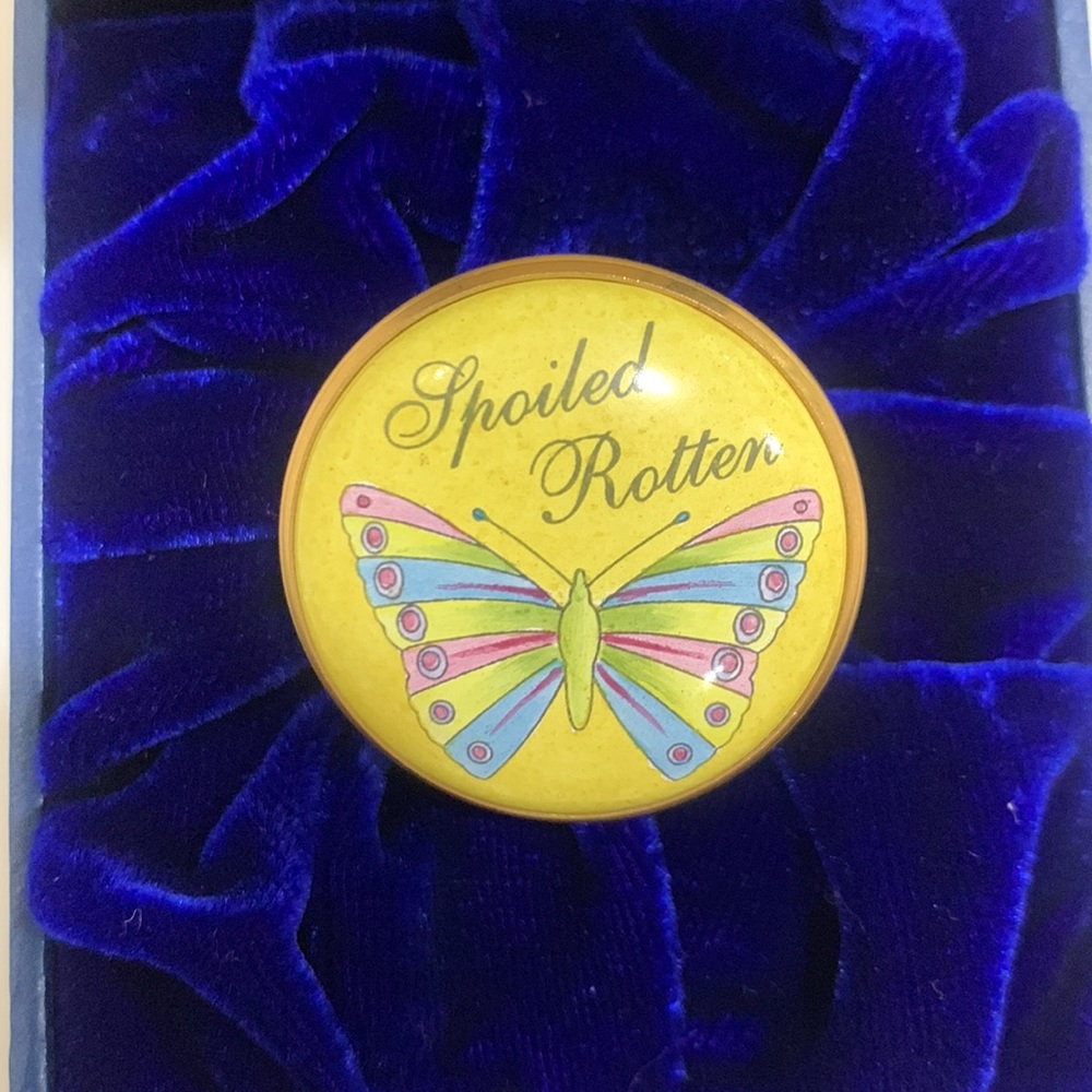 Enamel Trinket Box - Halycon Dave's